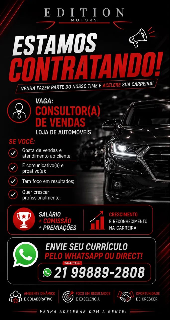 Vendedor de automóveis 