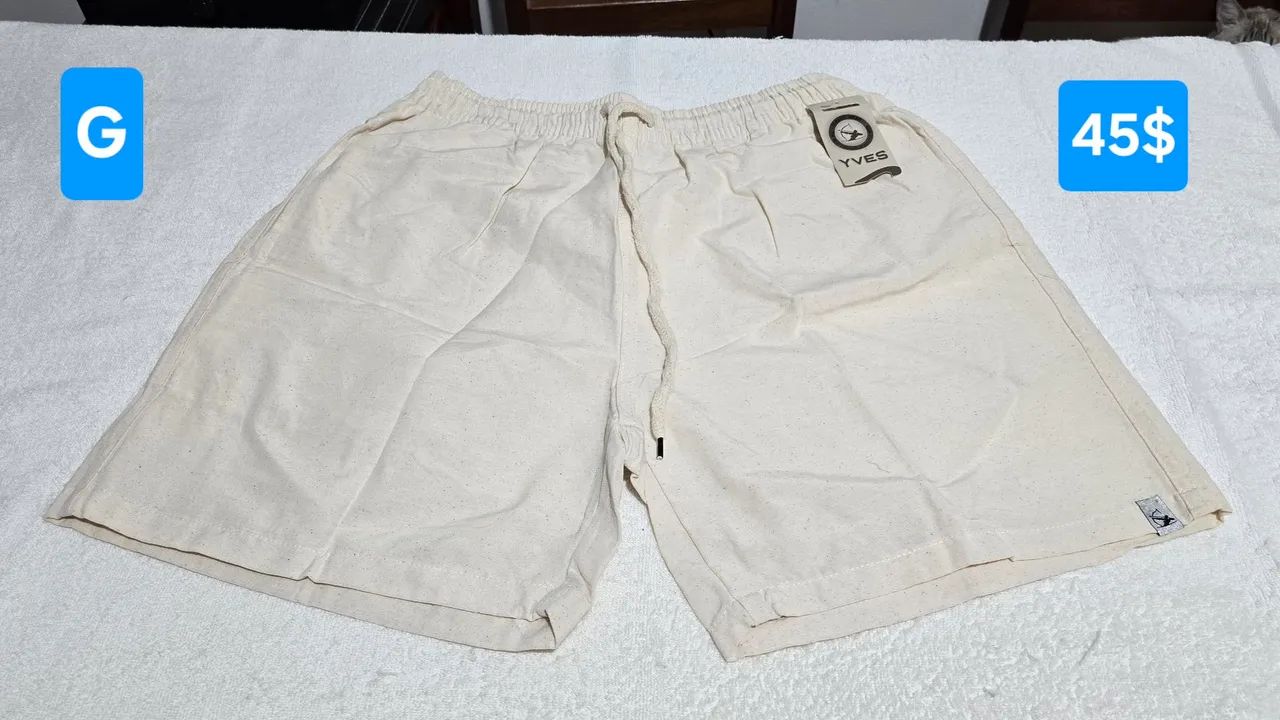 Short linho da Yves G e GG original  - Foto 2