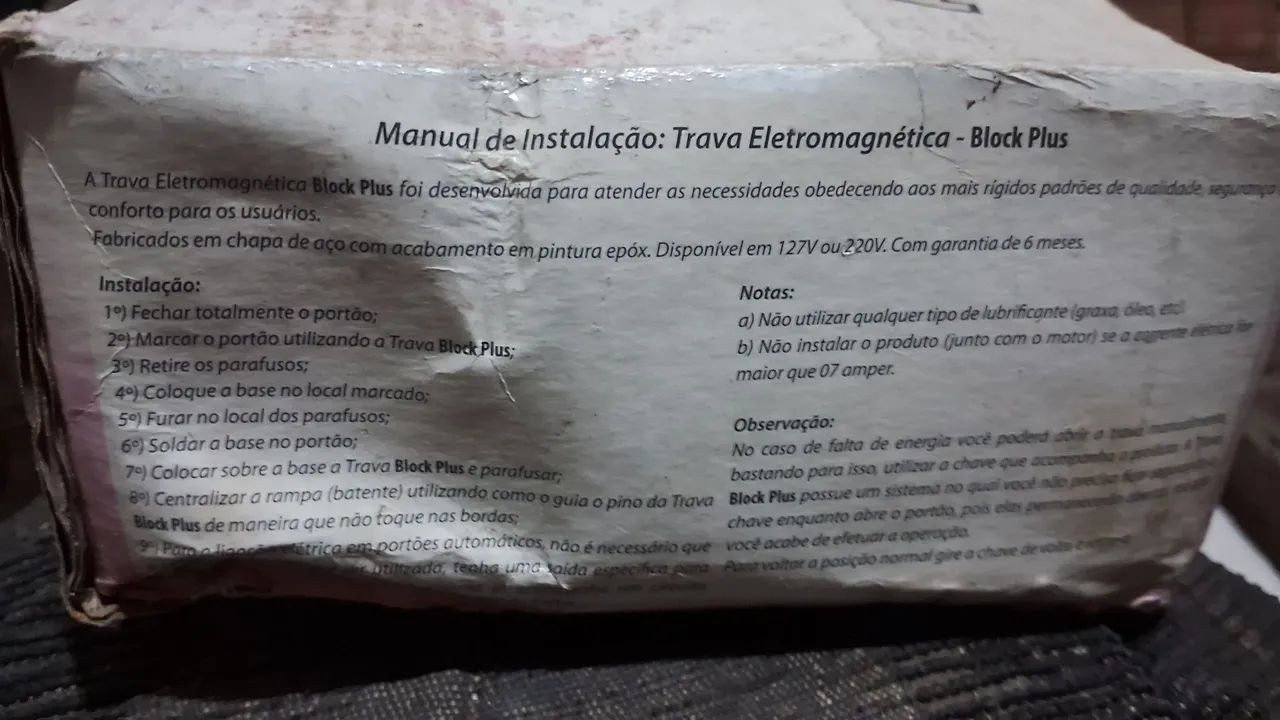 Trava eletrônica na caixa - Foto 4
