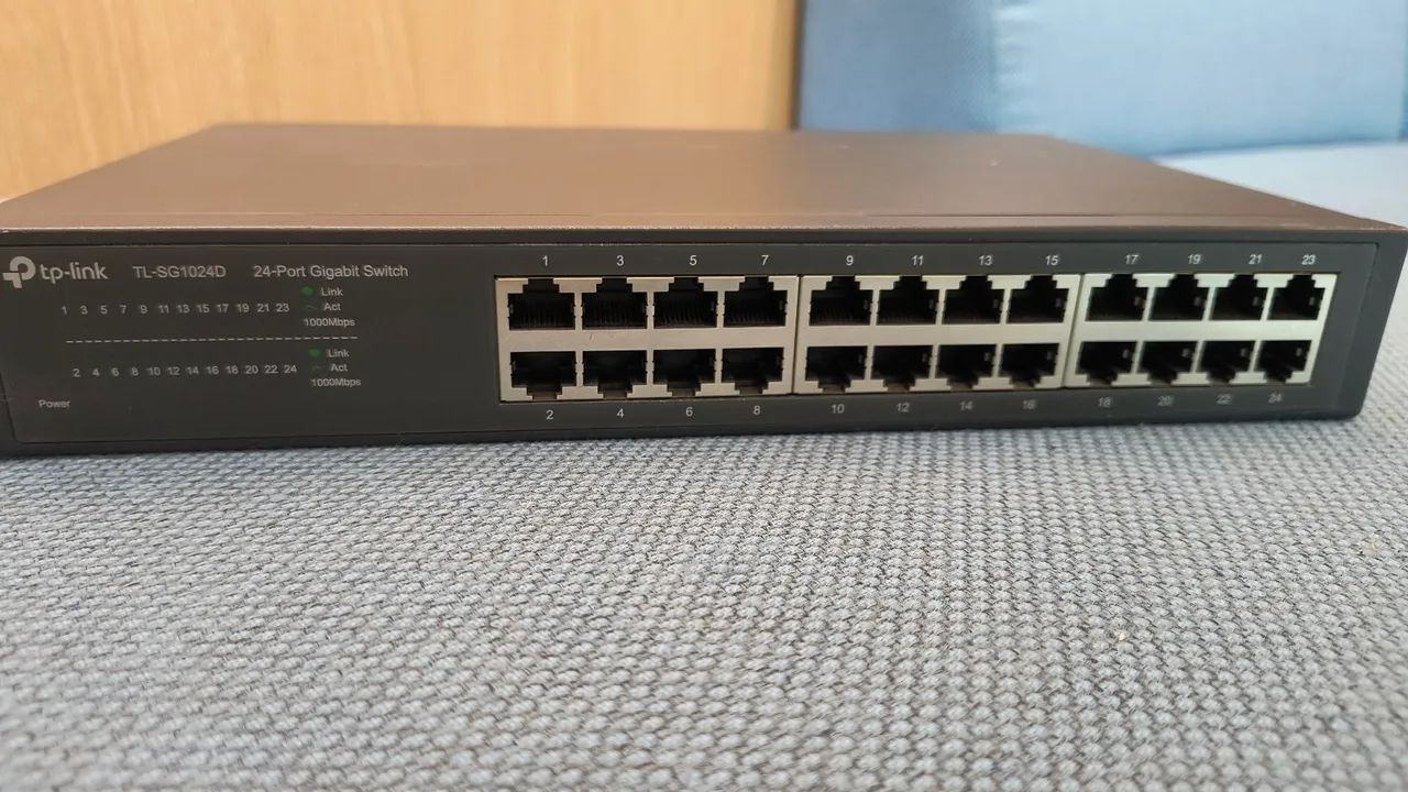 Switch 24 portas TP-Link TL-SG1024D - Gigabit - Foto 2