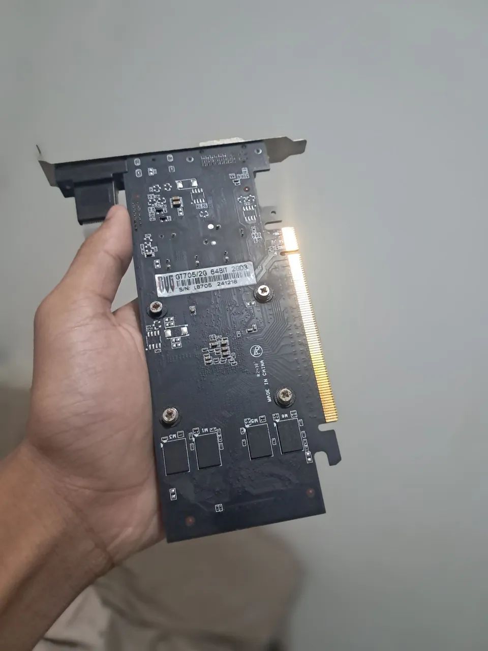 Placa de vídeo Nvidia GT 705