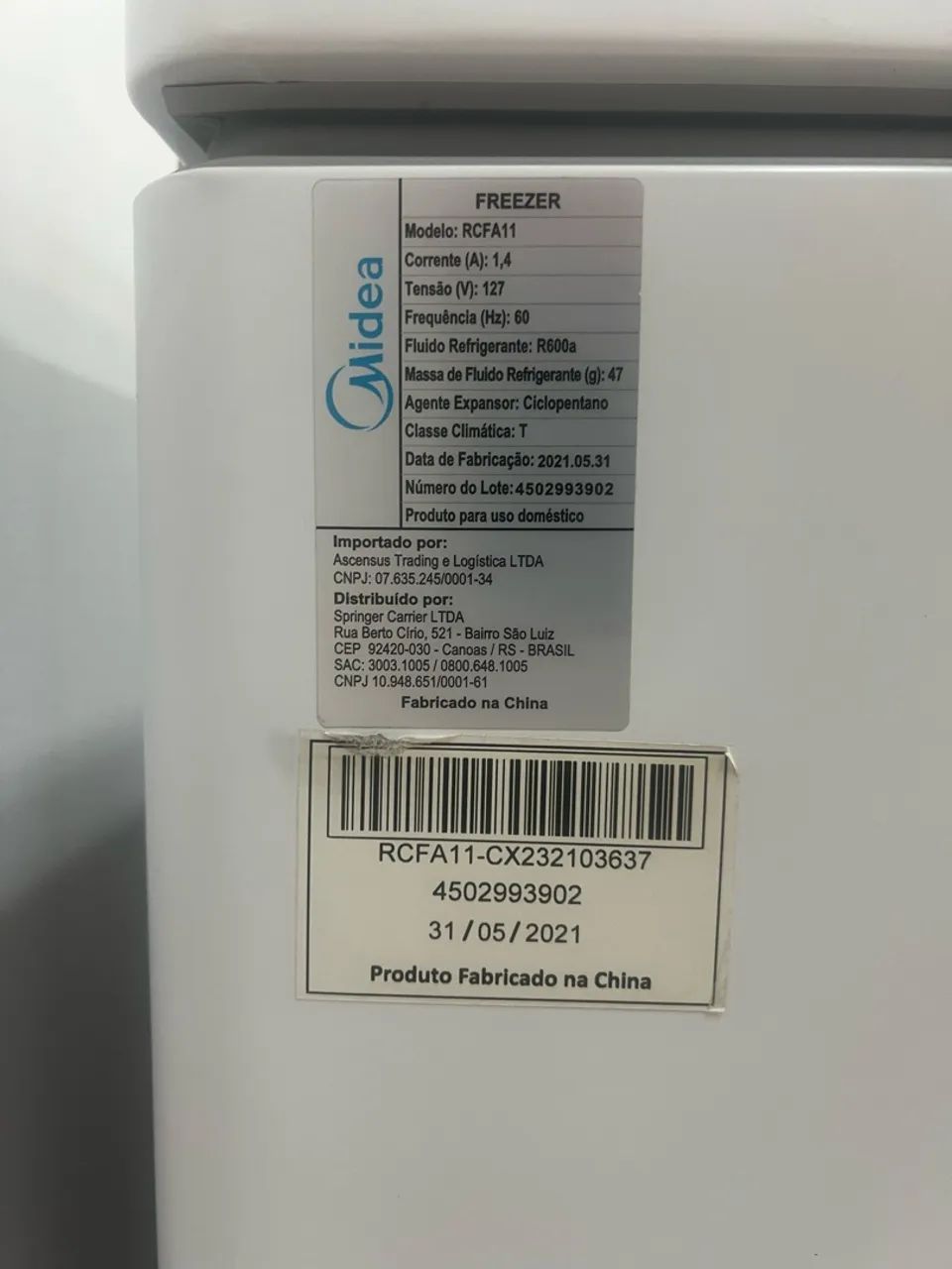 Freezer Midea 150 litros - Foto 3