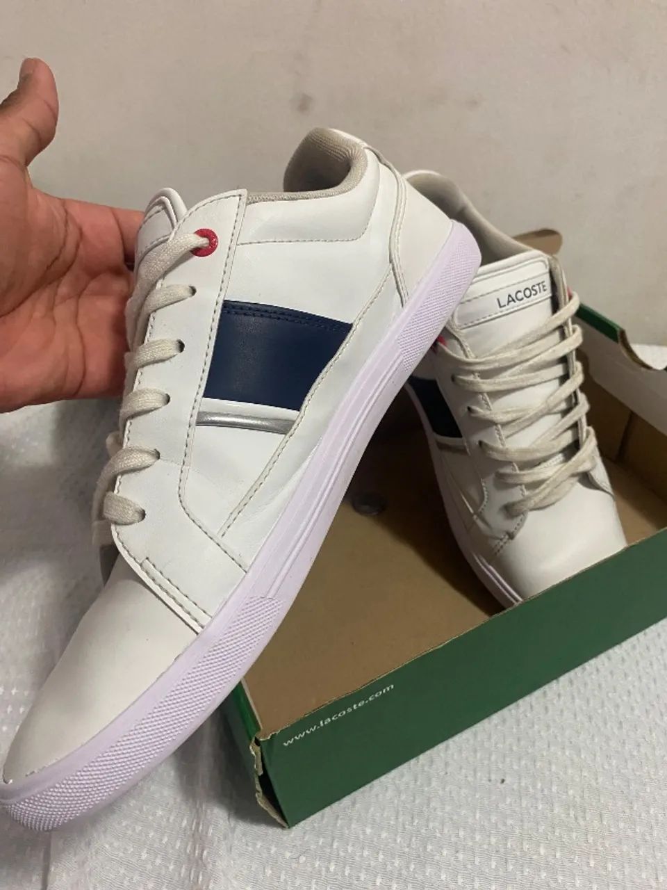 Lacoste Europa branco - Foto 3