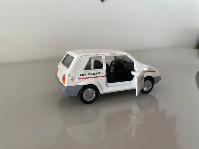 Miniatura Gurgel BR800 Branca - Colecionável - Foto 4