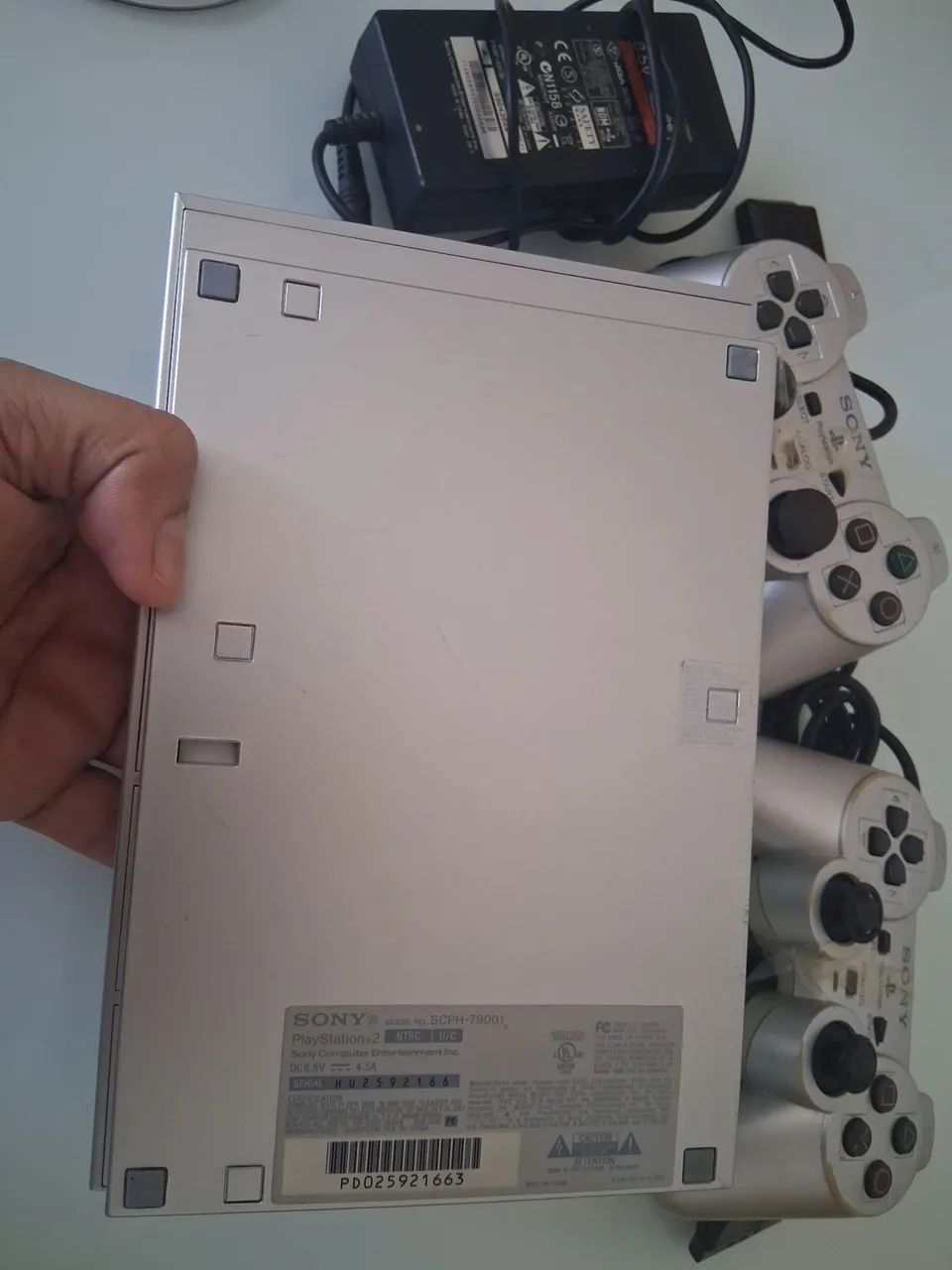 Console Playstation 2 Silver Bloqueado  - Foto 4