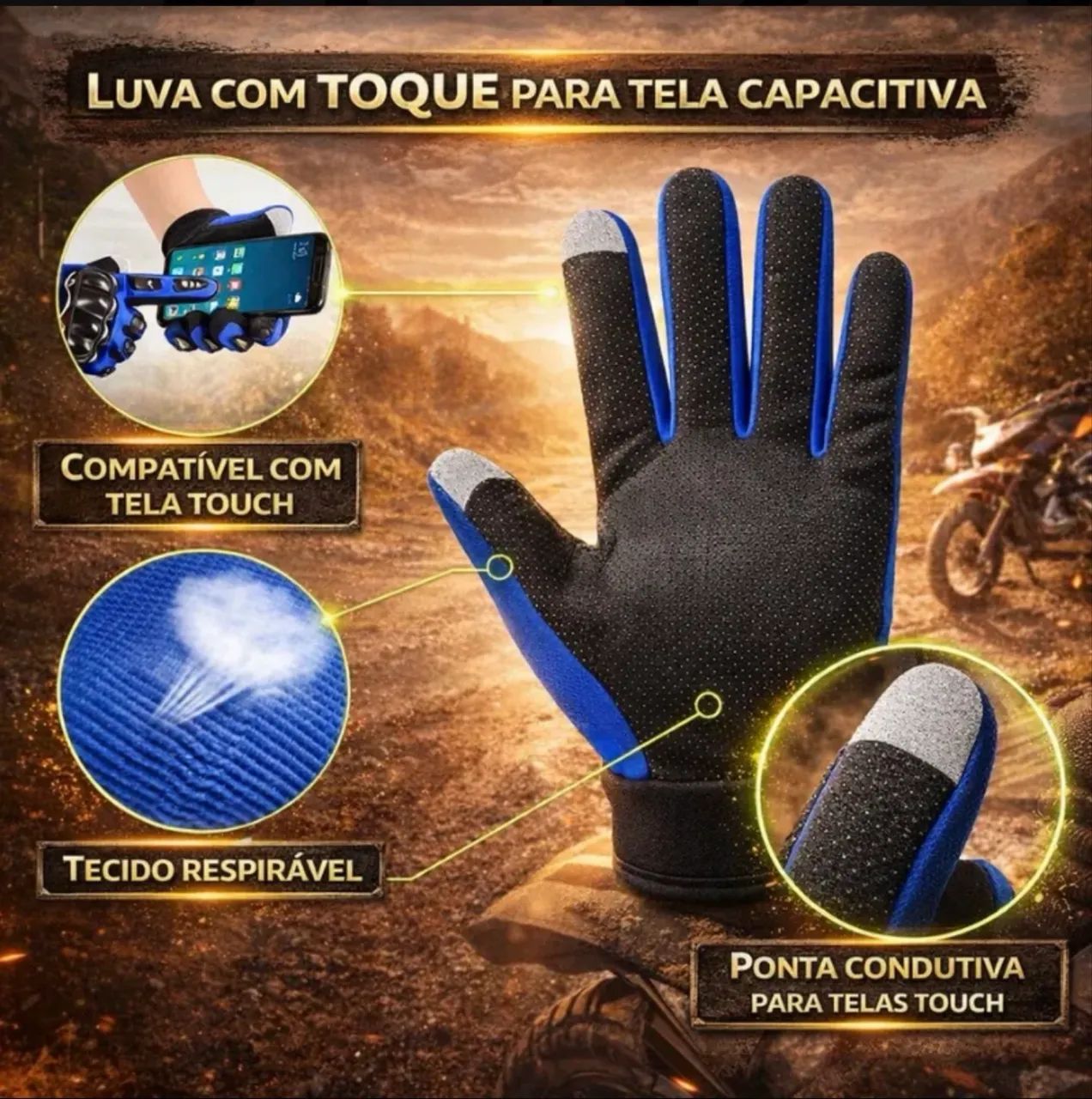 luva tática - Foto 3