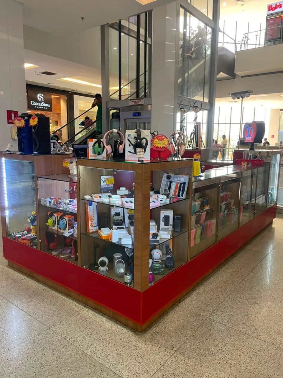 Quiosque acessórios para celular Shopping 