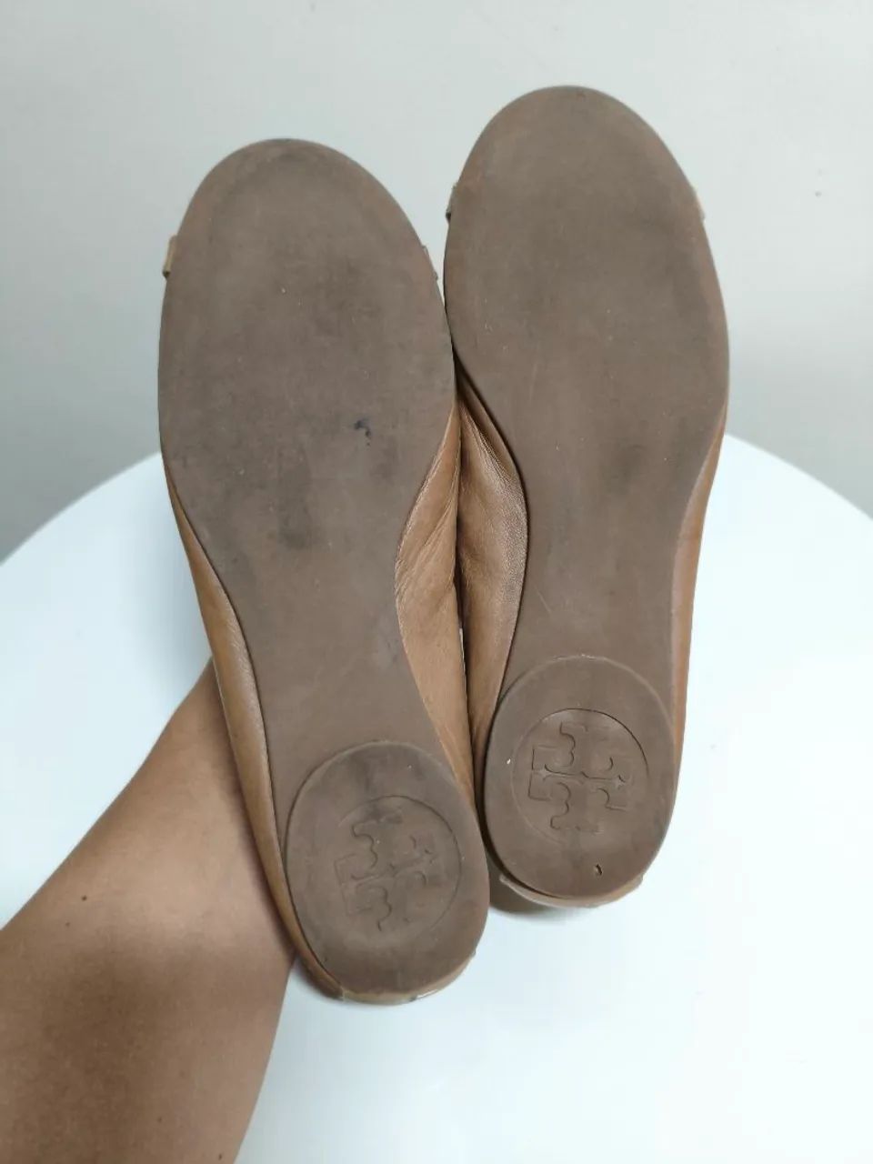 Sapatilha em couro Tory burch Tam 36 - Foto 4