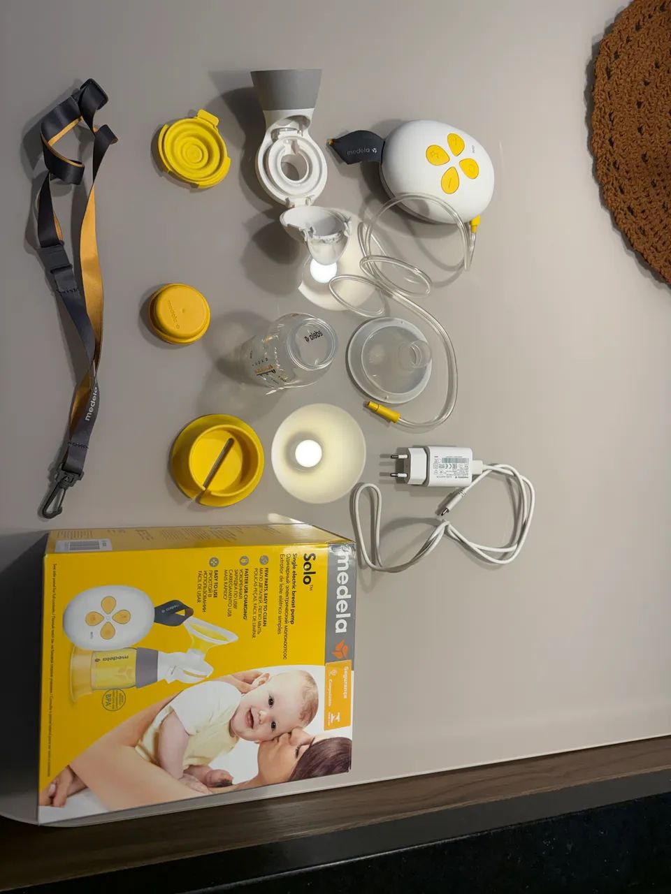 Bomba Medela Solo Extratora de Leite  - Foto 5