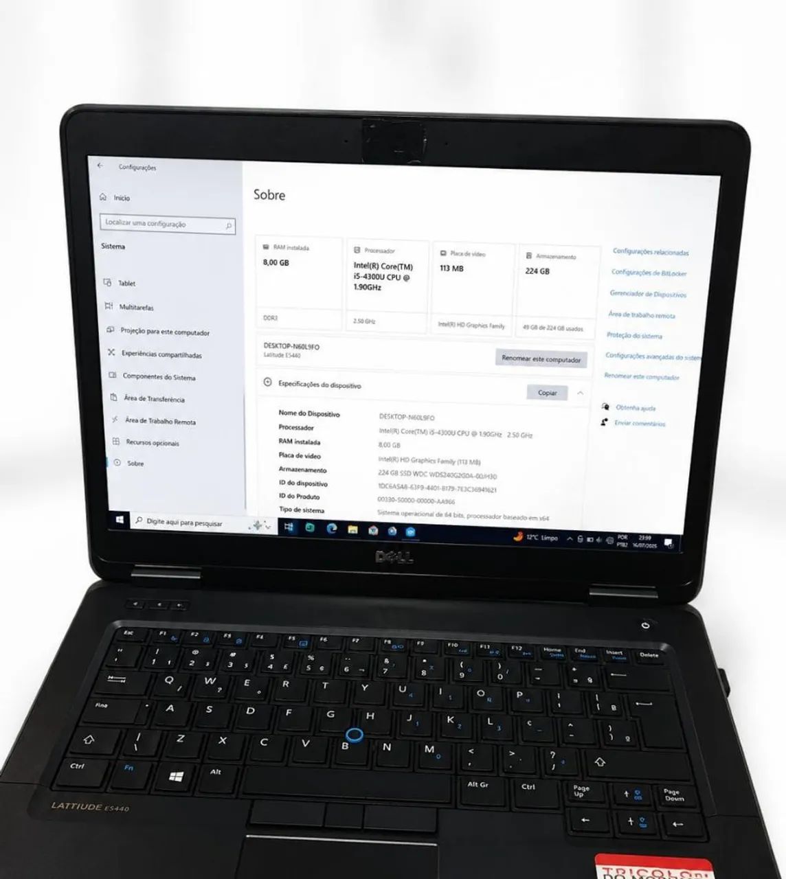 Notebook Del - Foto 4