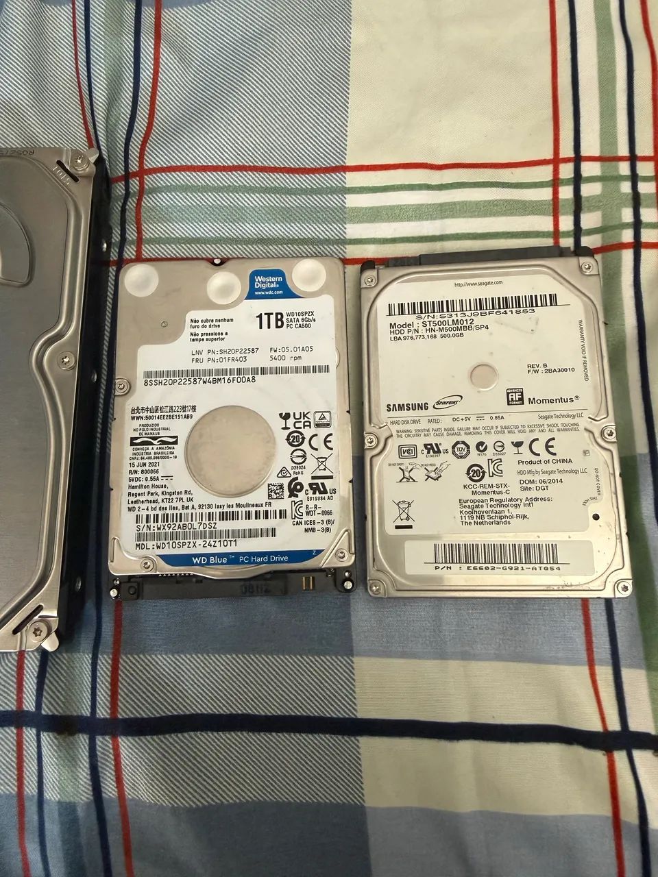 Hds Sata 1 Tb e 500Gb - Foto 2