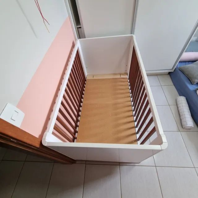 Kit Quarto de Bebê Completo - Berço + cômoda (Excelente Estado) - Foto 5