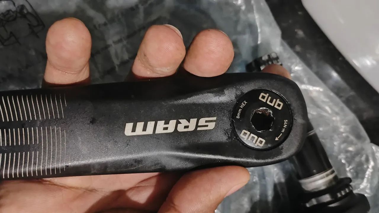Pé de vela MTB Sram sx dub - Foto 5