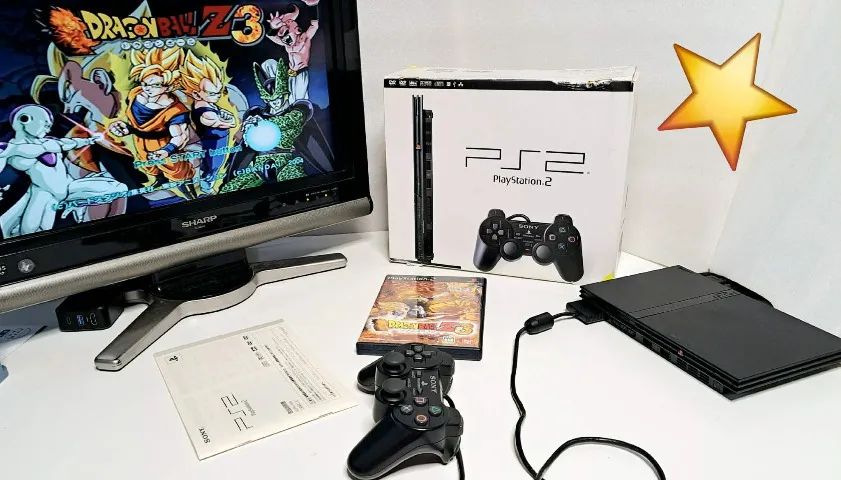 Playstation 2 Slim Scph 70000 Jap (serial Batendo) - Consoles de