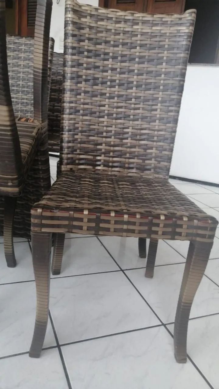 Cadeiras de Palha para Sala de Jantar - Foto 2