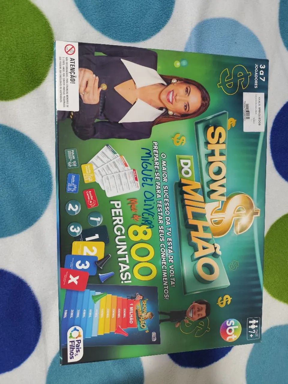 Jogo de tabuleiro show do milhão 