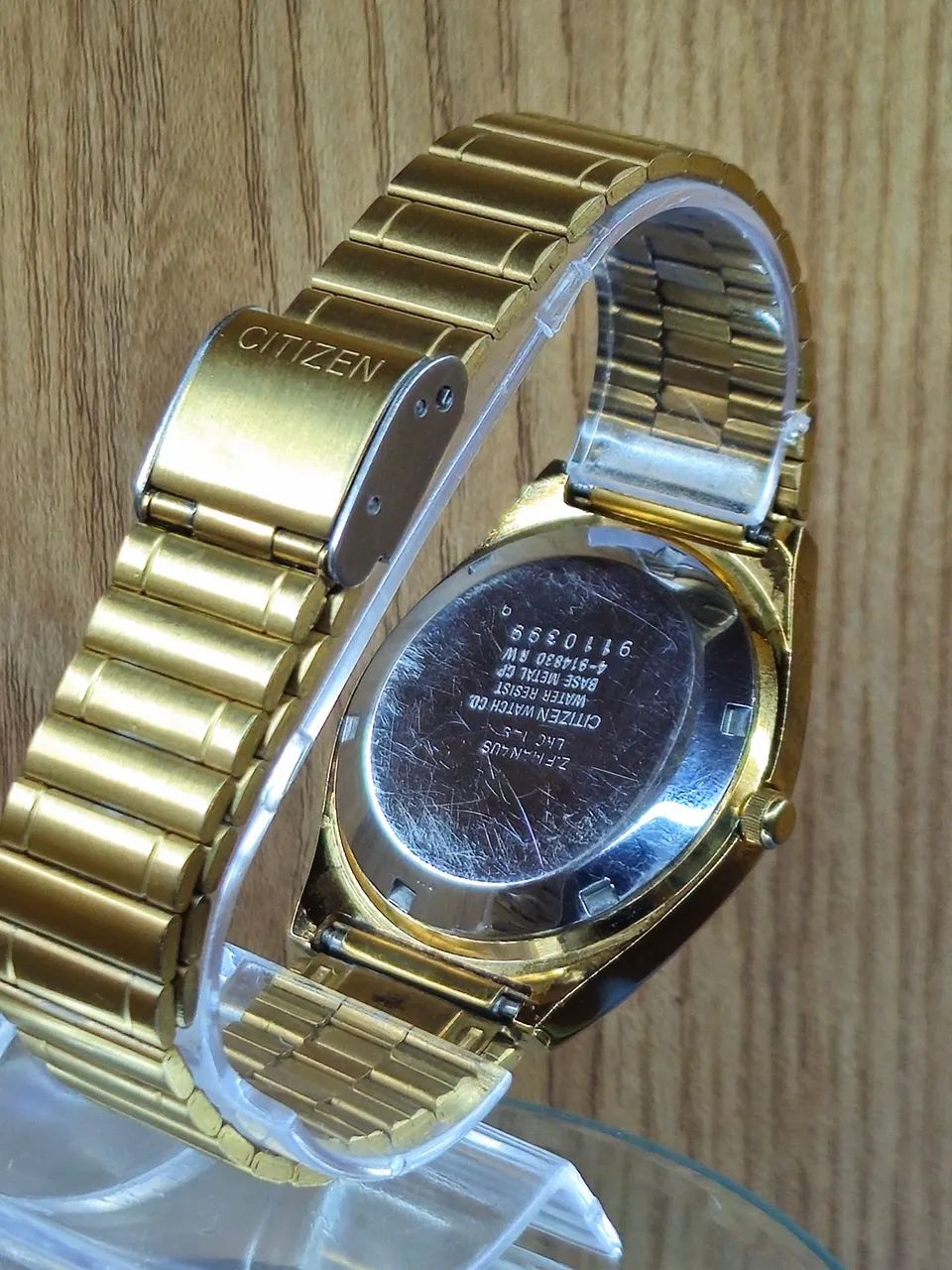 Relógio citizen automático dourado vintage  - Foto 4