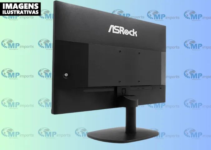 Loja MP Imports: Monitor Gamer ASRock Challenger 24.5", FHD, 144Hz, 1ms, IPS, FreeSync - Foto 3