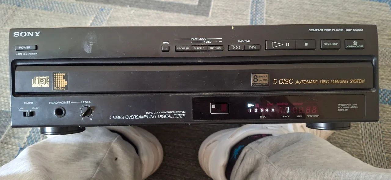 Toca CD sony