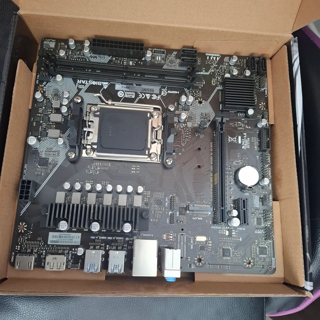 Placa mãe b650m biostar - Foto 3