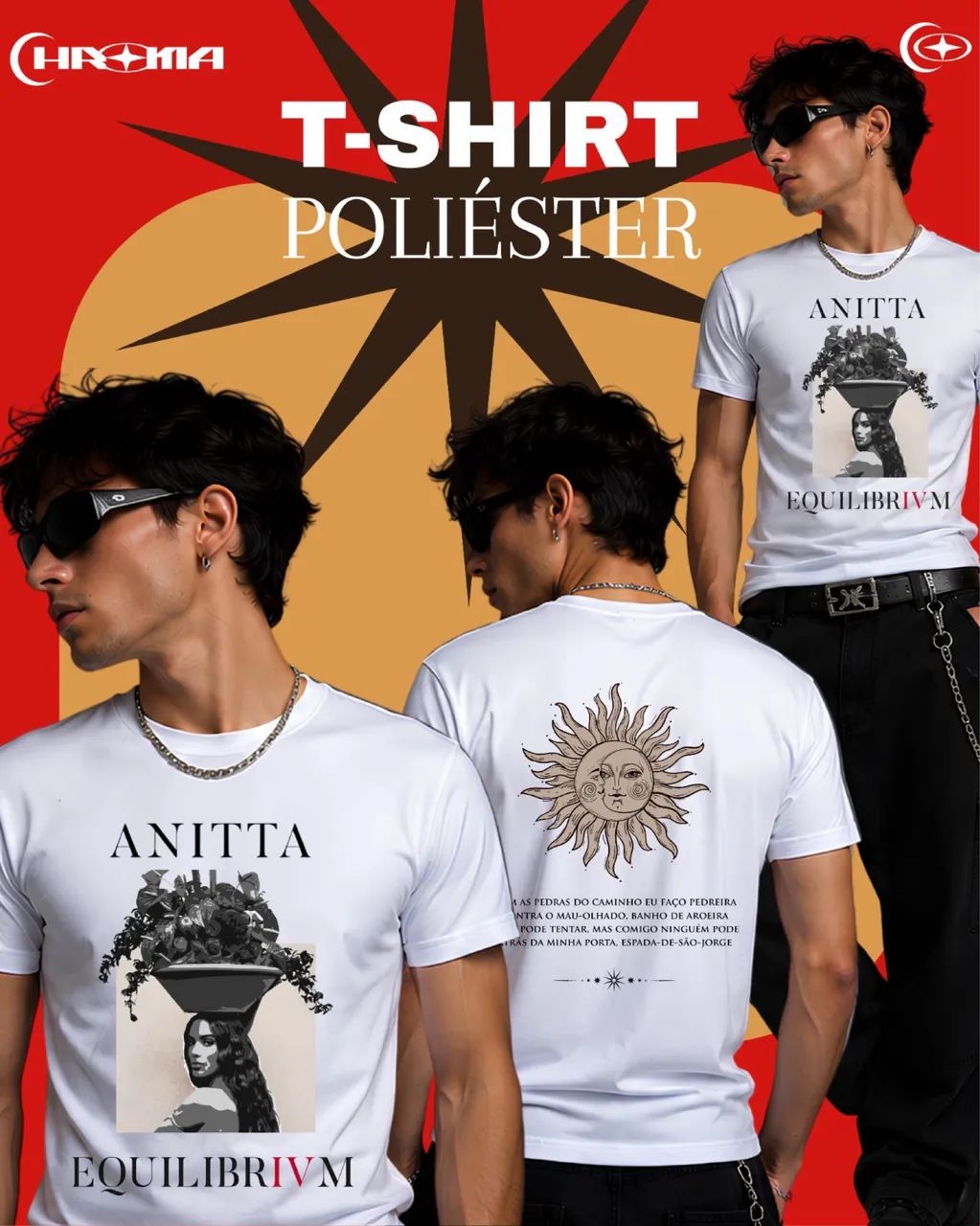 T-shirt Anitta Equilíbrivm - Foto 5