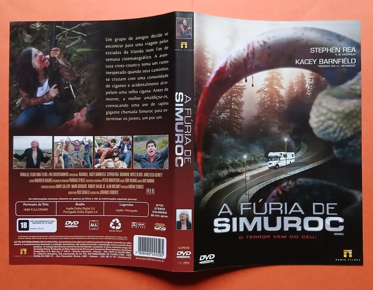 Dvd A Fúria de Simuroc  - Foto 3