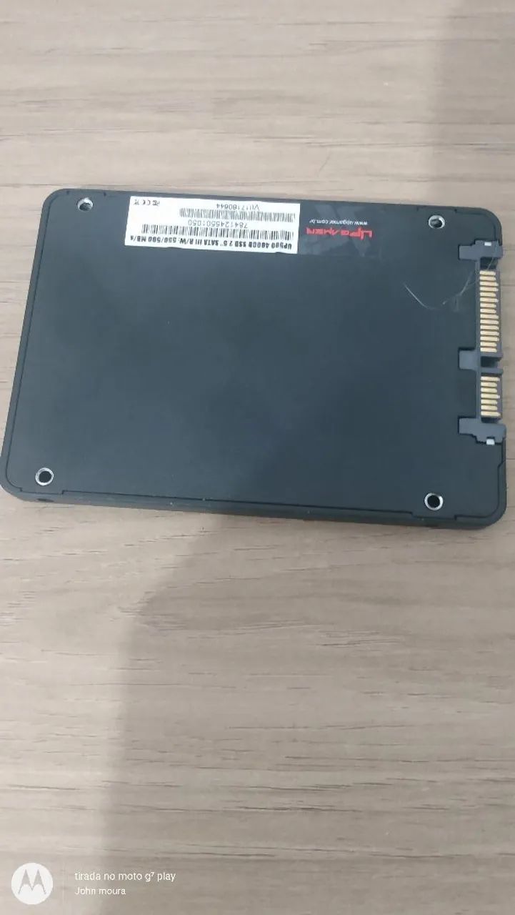 SSD 480 GB em ótimo funcionamento  - Foto 2