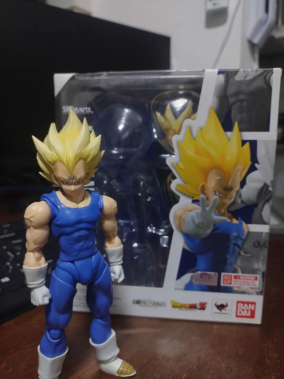 S.H Figuarts Majin Vegeta - Cabelo repintado  por JP Customs - Foto 2