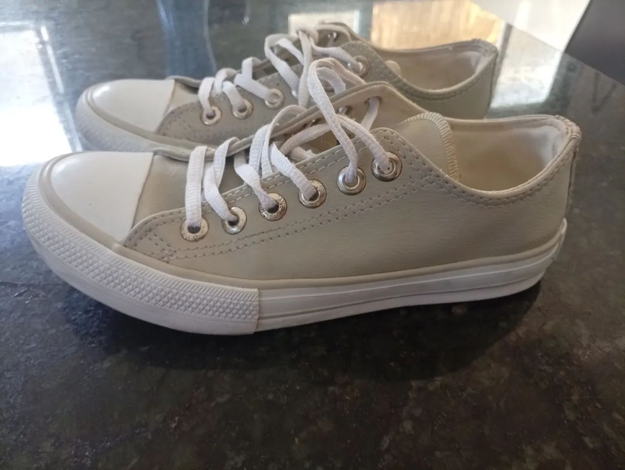 all star converse creme TAM37 - Foto 3
