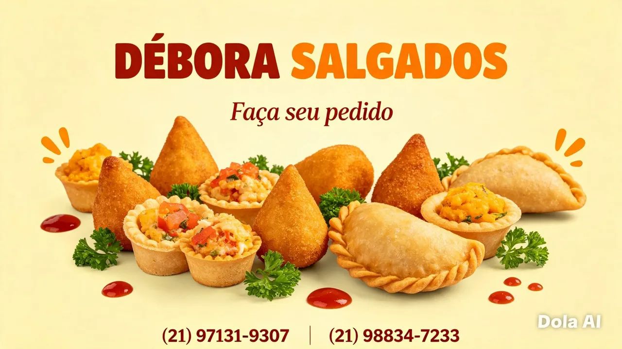 Entregamos sua encomenda de salgados - Foto 2