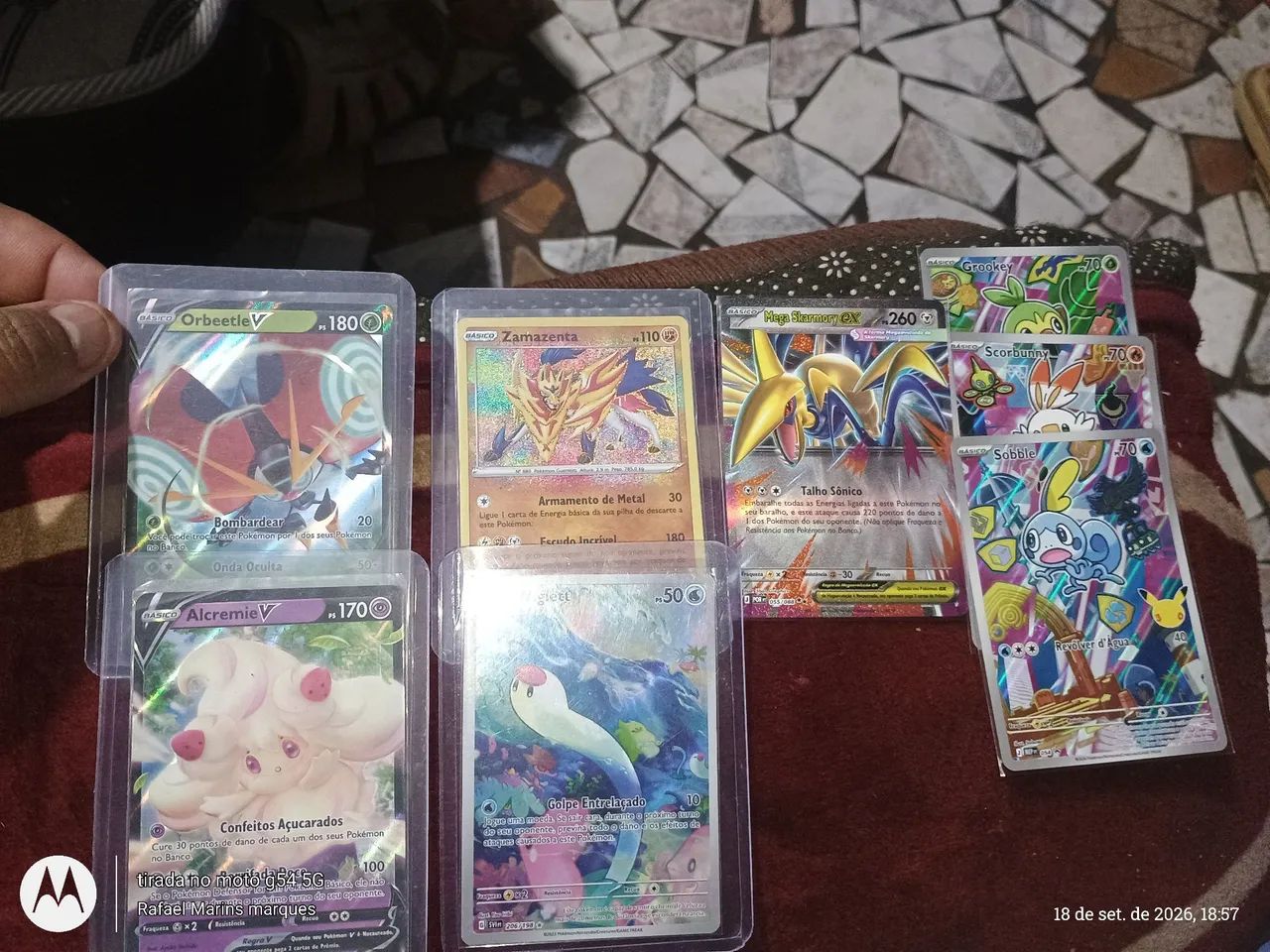 Cartas Pokémon parceiros inicial série 2 - Foto 5