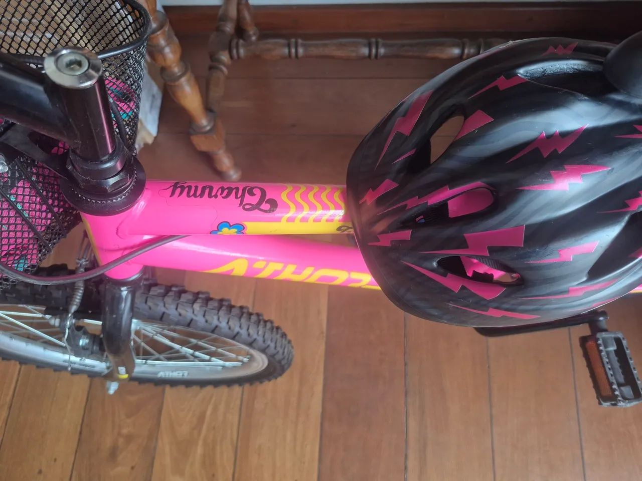 Bicicleta rosa  - Foto 5
