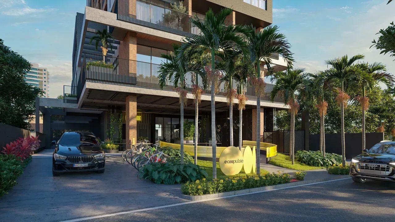 Flat a venda no bairro Miramar, 27 m2, com 1 suíte, com sacada