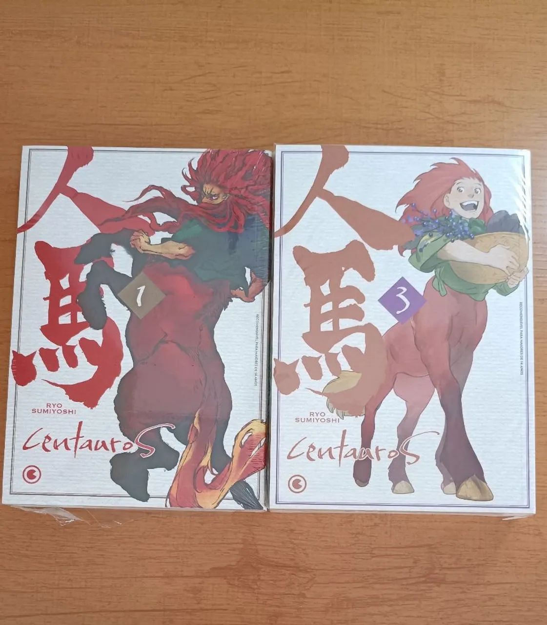 Mangá centauros box vol 1 e 3 - Foto 2