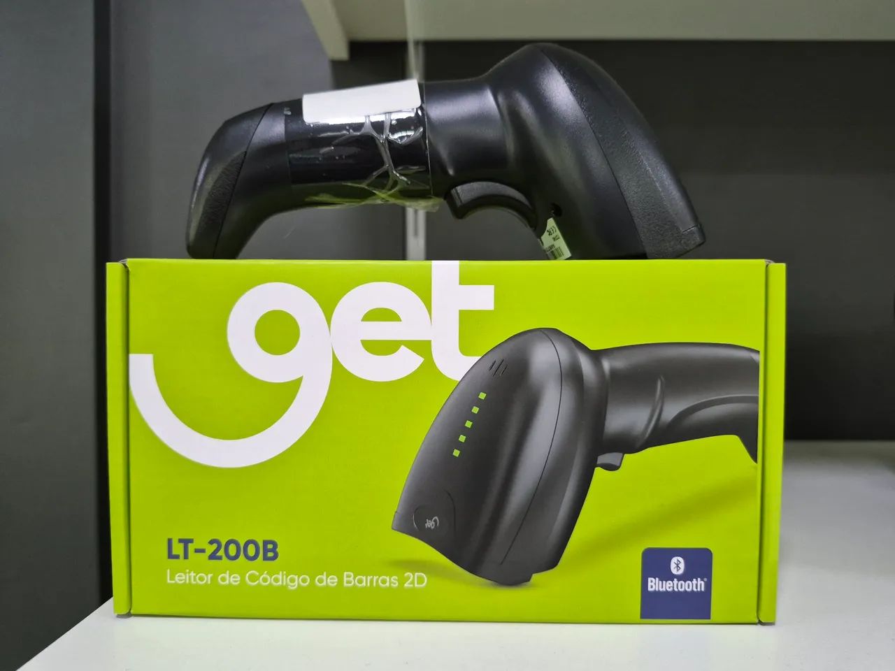 Leitor de Código de Barras 2D Bluetooth Get LT-200B