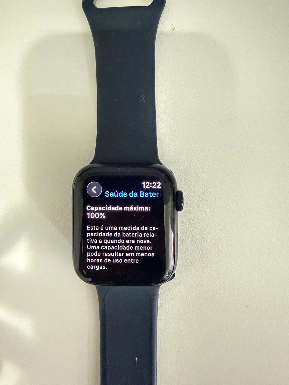 Apple Watch Series 4 Nike 44mm GPS original com caixa pulseira