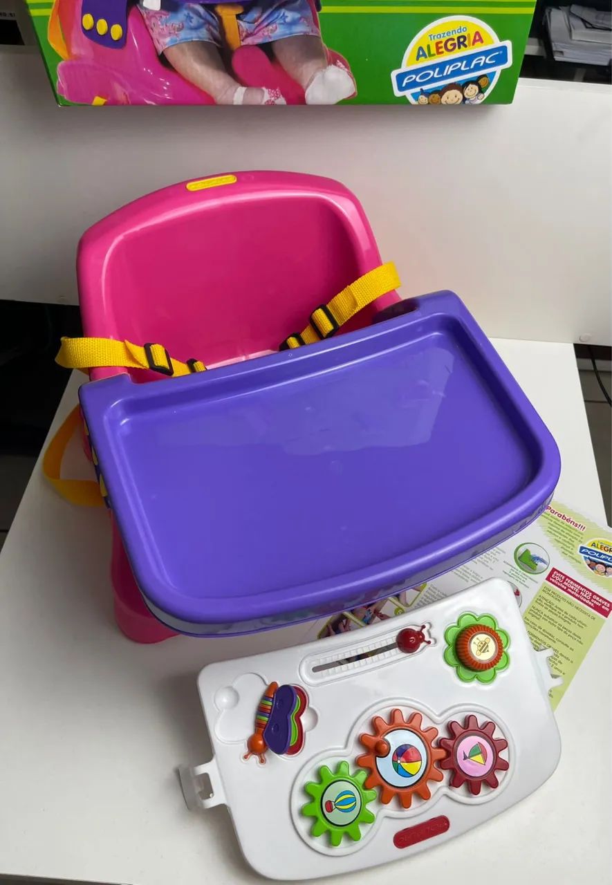 Cadeirinha de alimentação infantil NOVA  - Foto 4