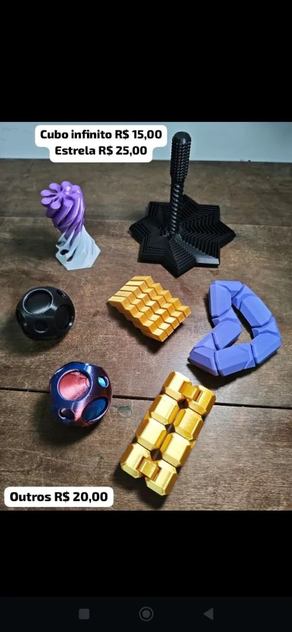 Brinquedos 3D - Foto 3