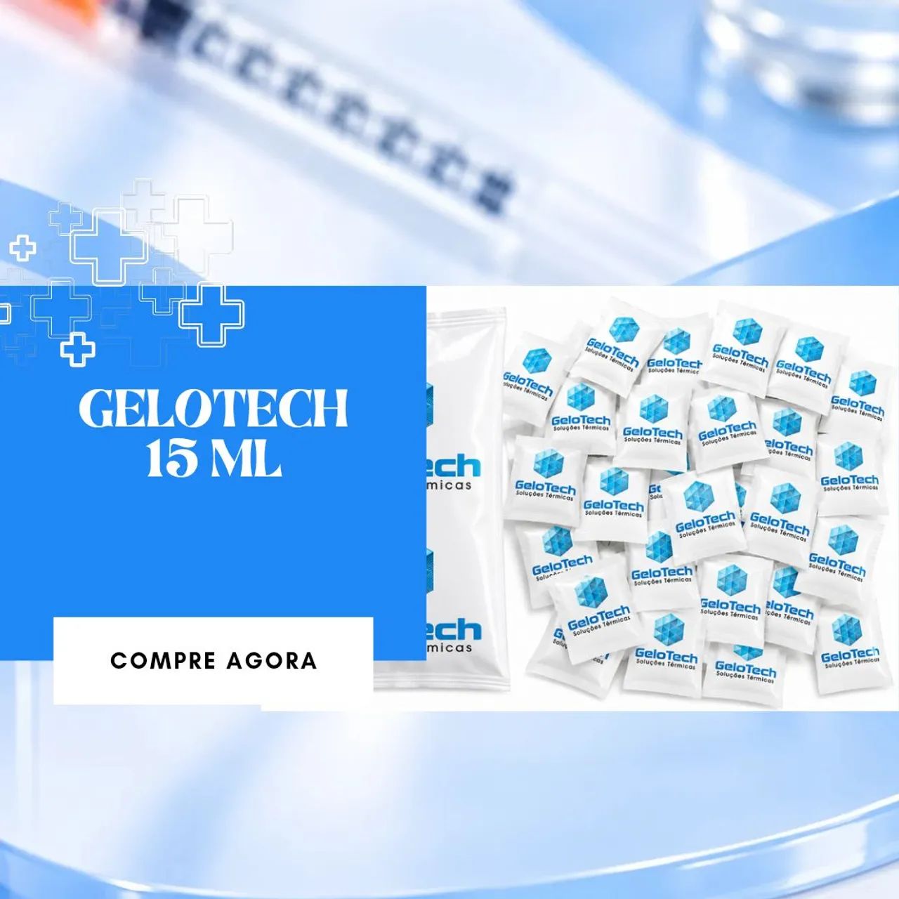 GELOTECH 15 ML Gelo reutilizavel 
