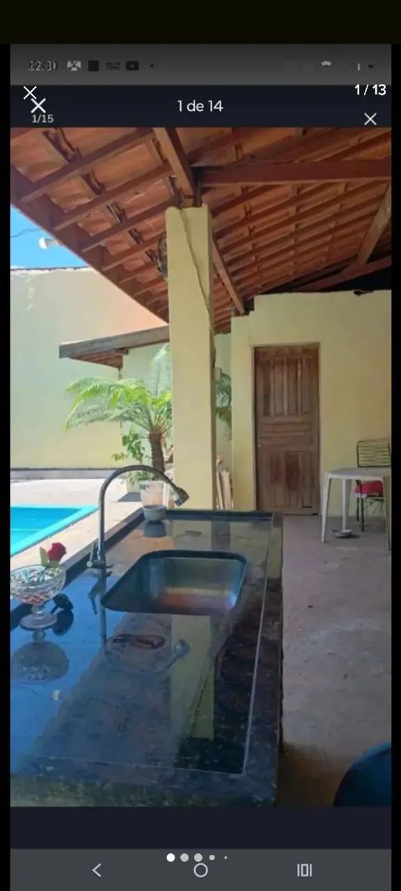 Casa c/piscina R$250 mil + parcelas - Foto 2