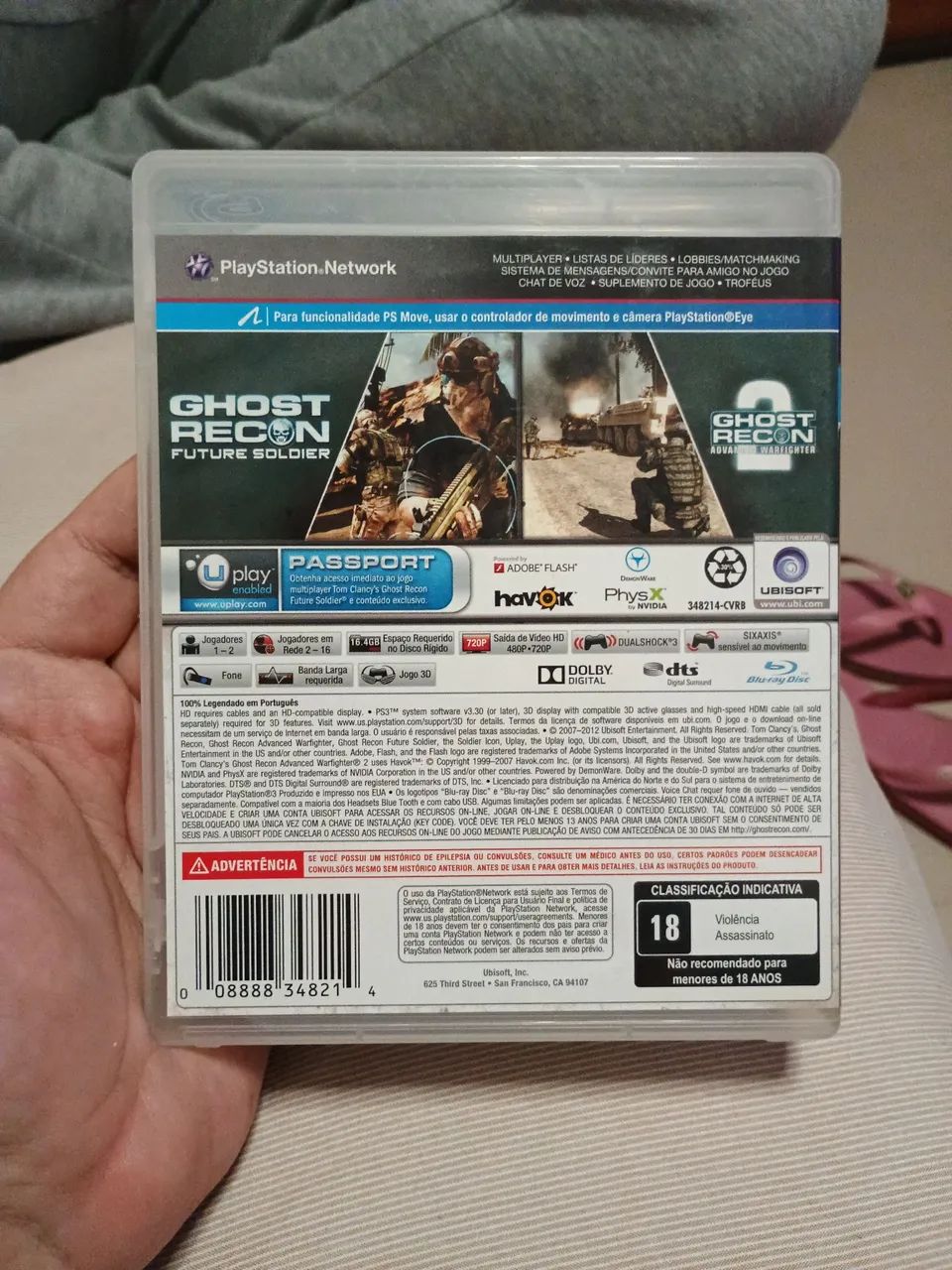 Tom Clancy Ghost Recon Anthology -Ghost Recon Future Soldier e Ghost Recon 2- PS3 - Foto 2
