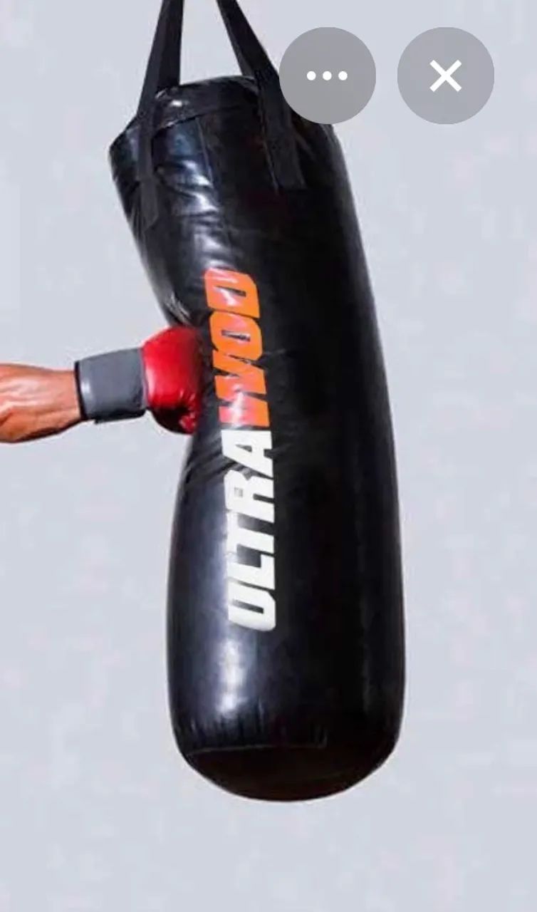 Saco de box com suporte 