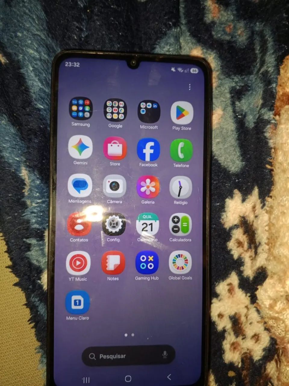 Vendo celular Samsung a07  ((sem nenhum defeito)) valor 250 reais