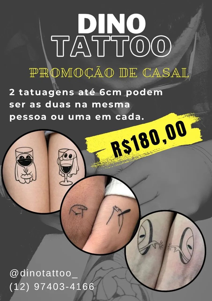 Promoção tatuagens 