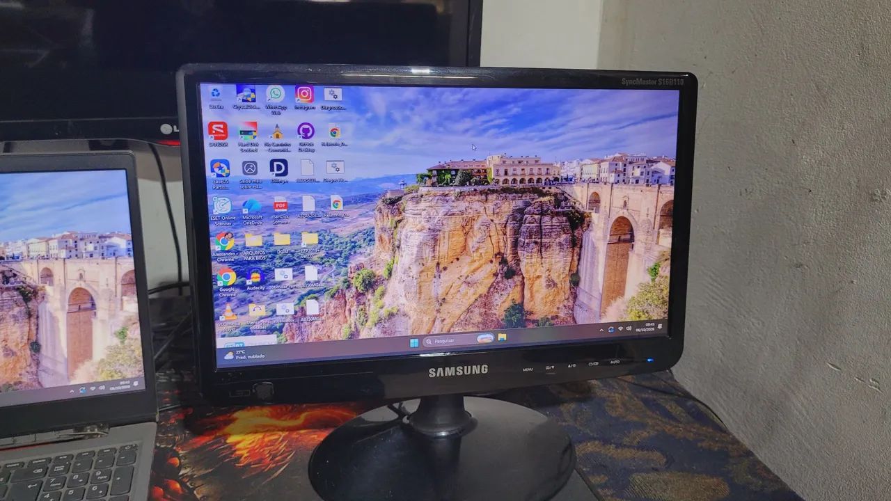 MONITOR SAMSUNG SYNCMASTER S16B110 - R$ 110,00 - Foto 2