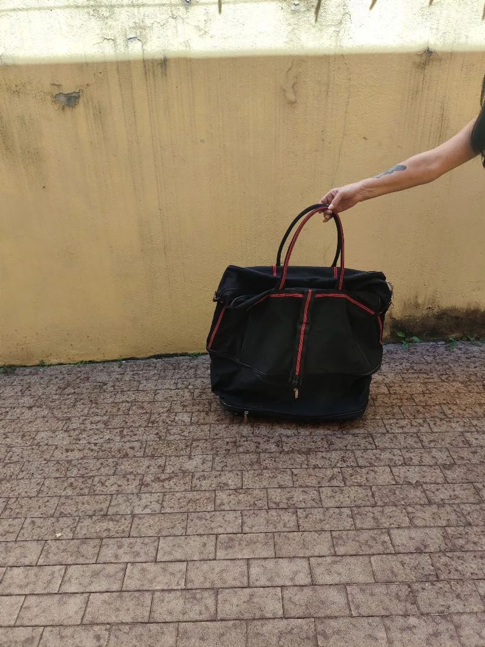 Mala de viagem com rodinhas