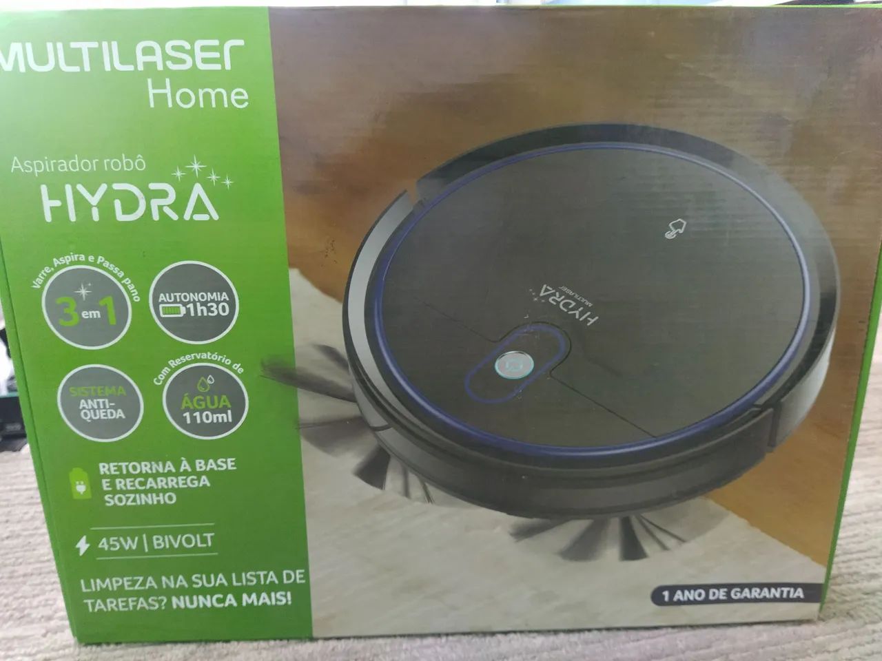 Aspirador Robô Multilaser Hydra - Foto 3