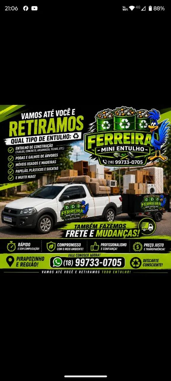 Mini entulho 