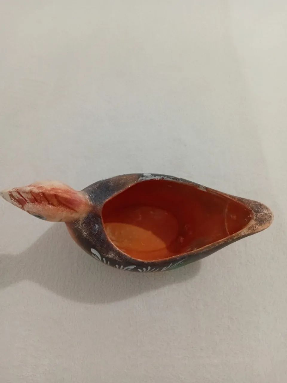Galinha de Cerâmica Decoração Antiguidade - Foto 4