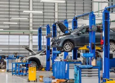 Oficina mecanica funcionando 
